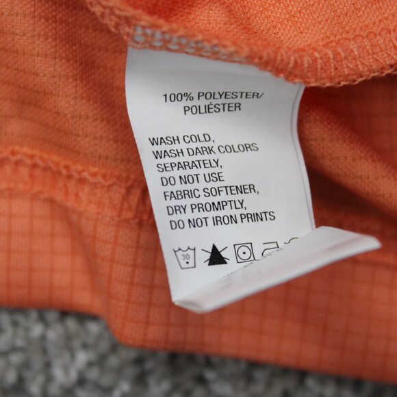 IZOD Polo Shirt NWT Mens Medium Sour Orange Performance CoolFX Short Sleeve - Picture 10 of 14
